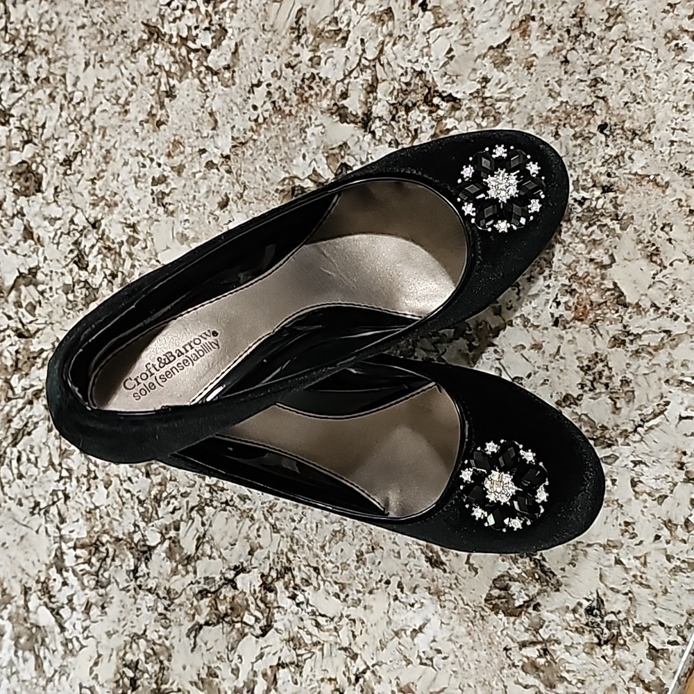 Croft & Barrow Black Pumps 8.5